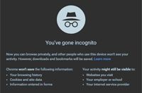 Privacy / Incognitio mode